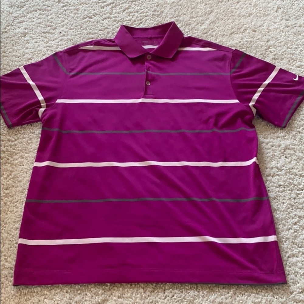 Purple Nike Golf shirt